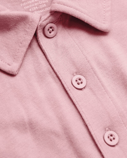 Light Heather Boysenberry Classic Polo