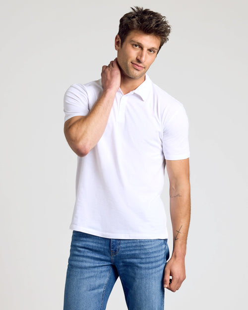 White Classic Polo