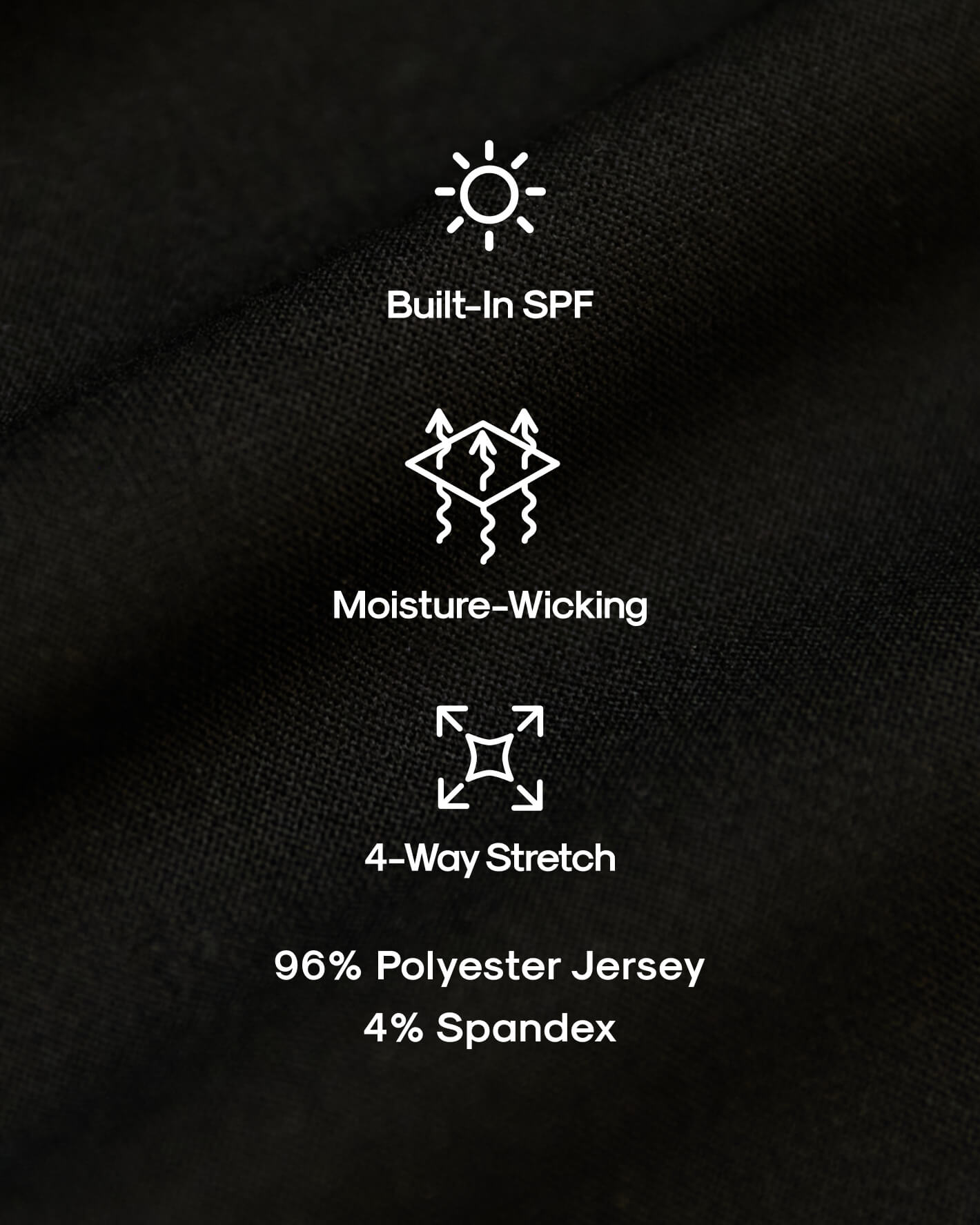 All Black Active Crew 10-Pack