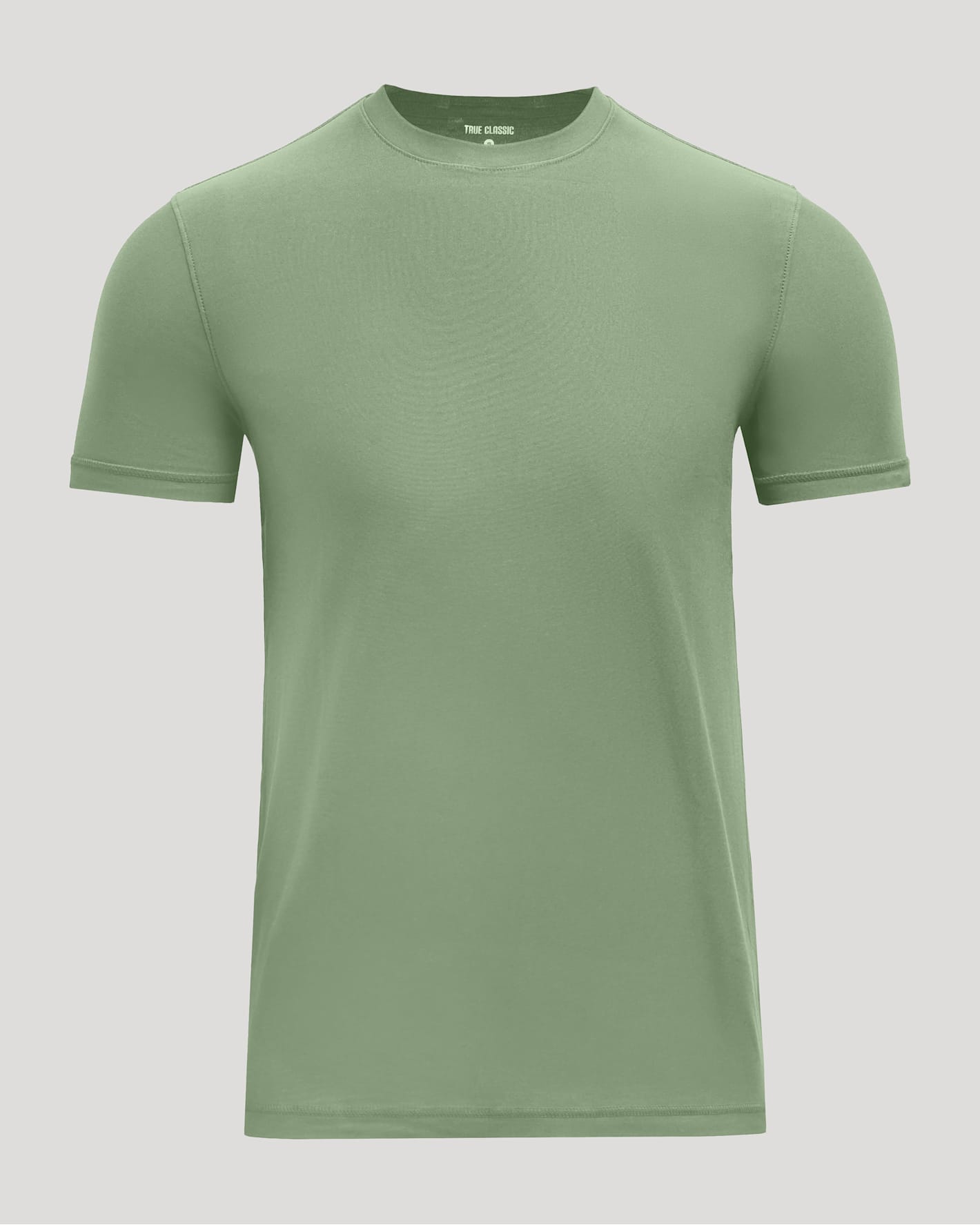 Sage Green Active Crew Neck Tee