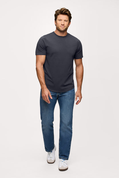 Freeform Curved Hem Tee | Ore