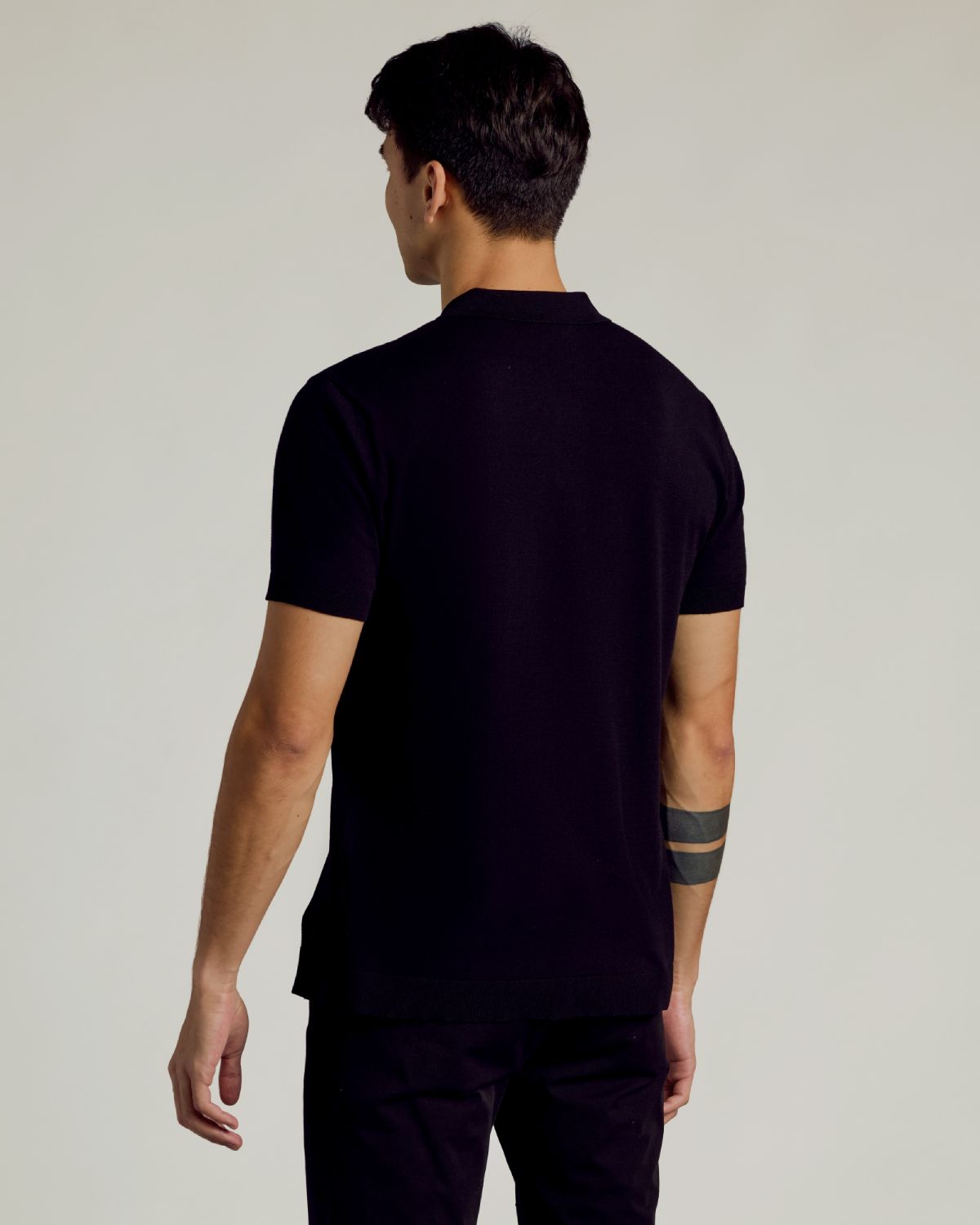 All Black Dressy Polo 3-Pack