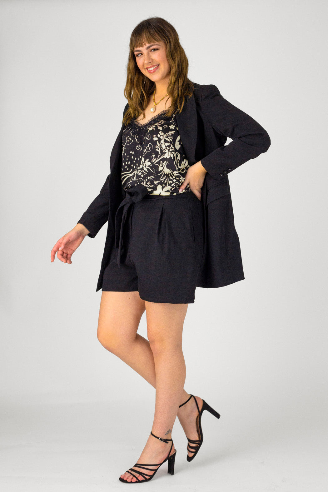 Black Paperbag Short - Final Sale