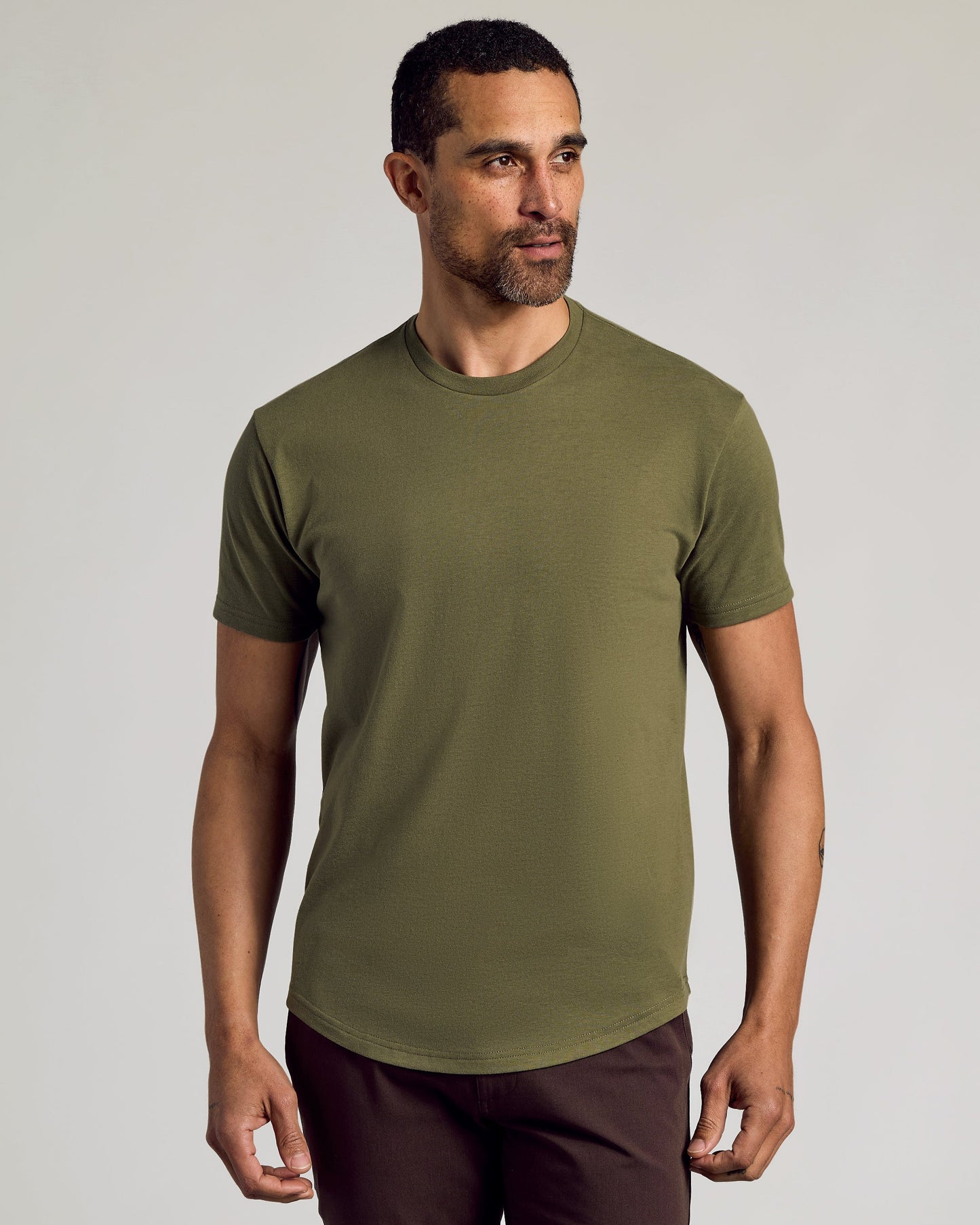 The Staple Curved Hem Classic Crew Neck 6-Pack