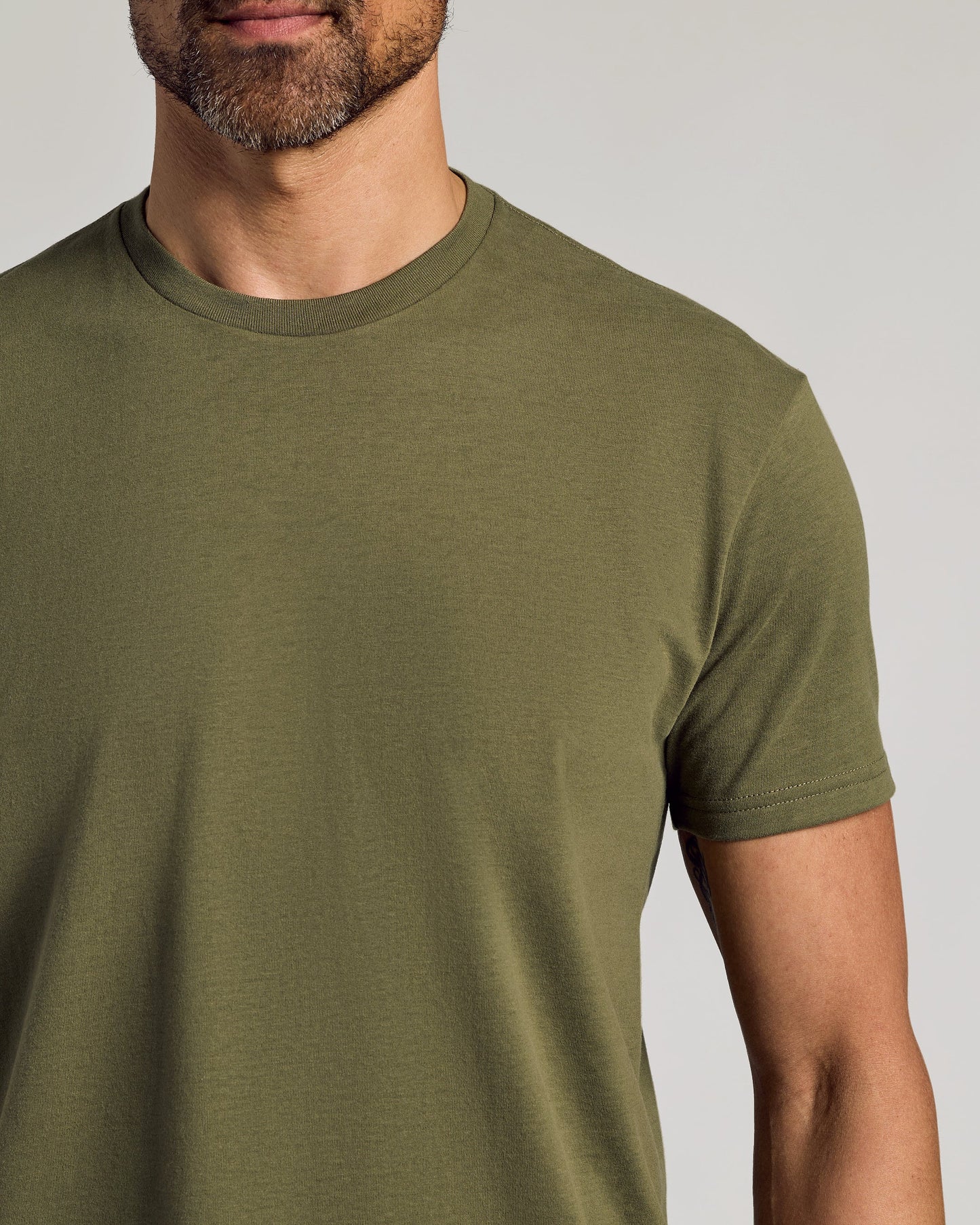 Classic Curved Hem Crew Neck 6-Pack