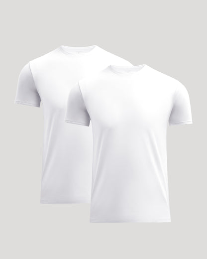 Pima Cotton Blend Crew 2-Pack