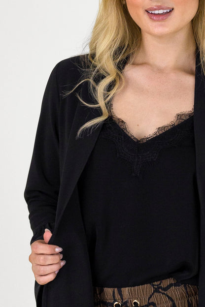 Black Christina Jacket - Final Sale