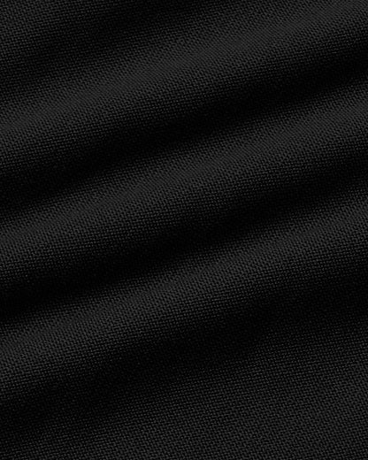 Black Active Curved Hem Crew