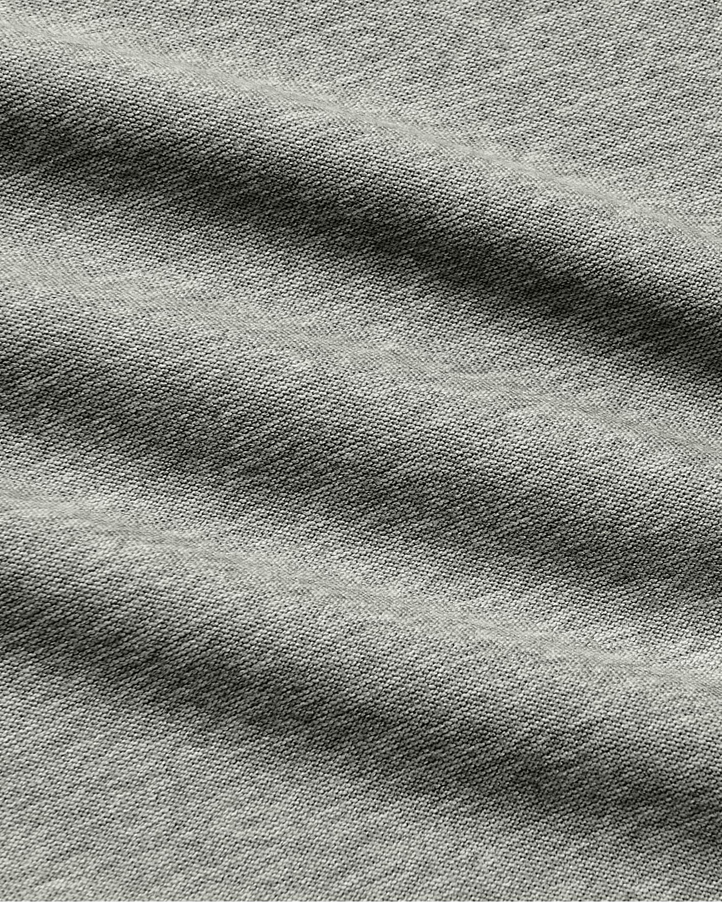 Heather Gray Active Curved Hem Crew