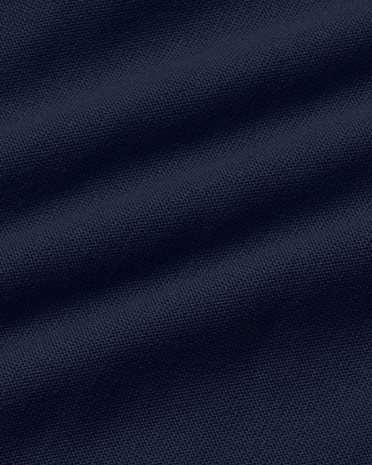 Navy Active Curved Hem Crew