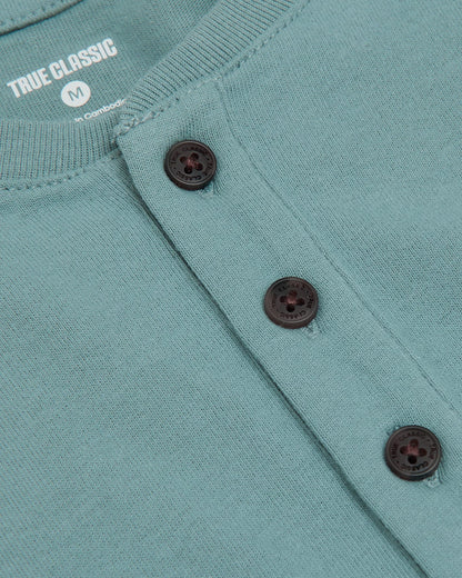 Citadel Heavyweight Curved Hem Henley