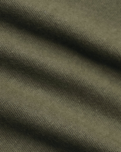 Military Green Classic V-Neck