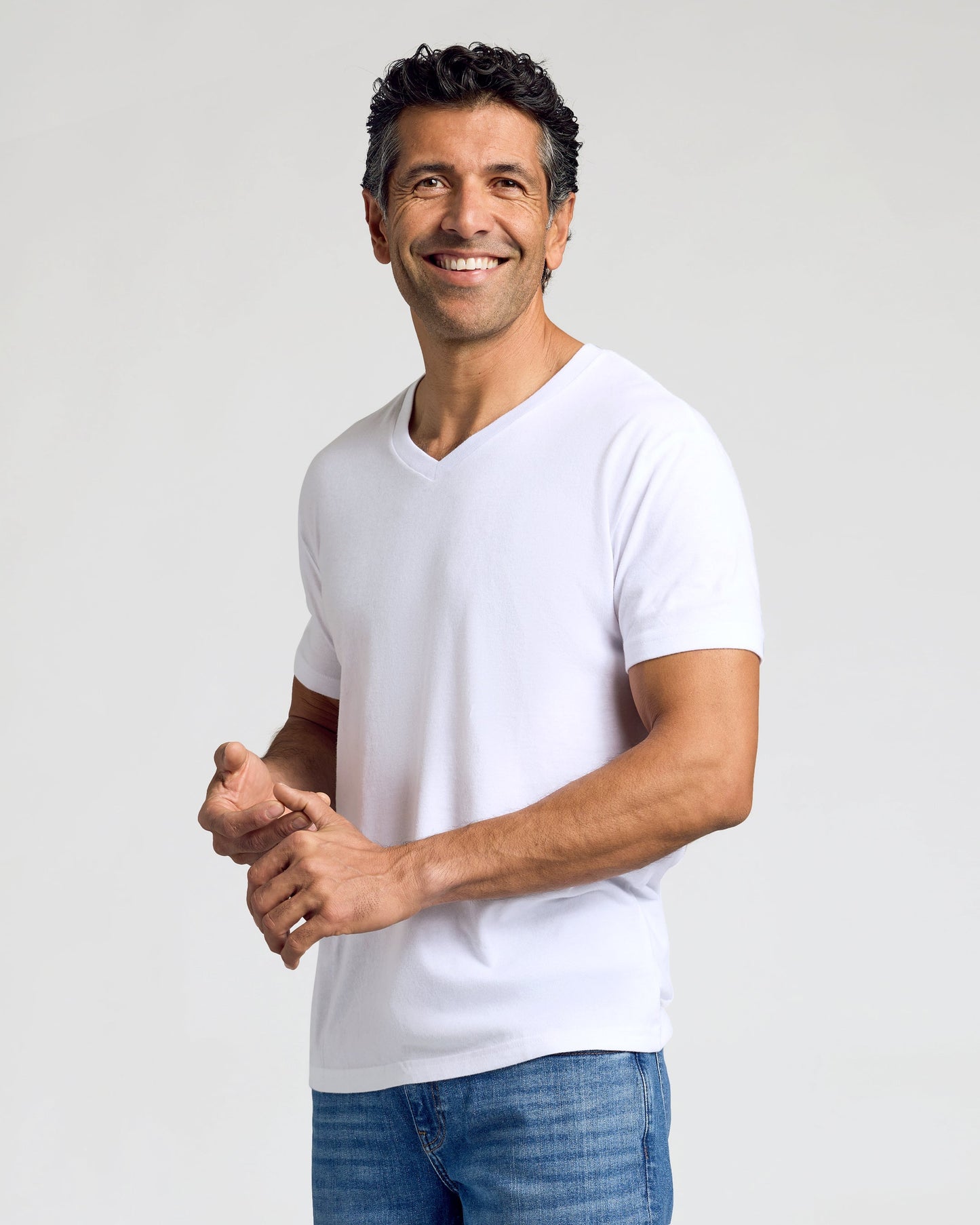 Black & White V-Neck 10-Pack