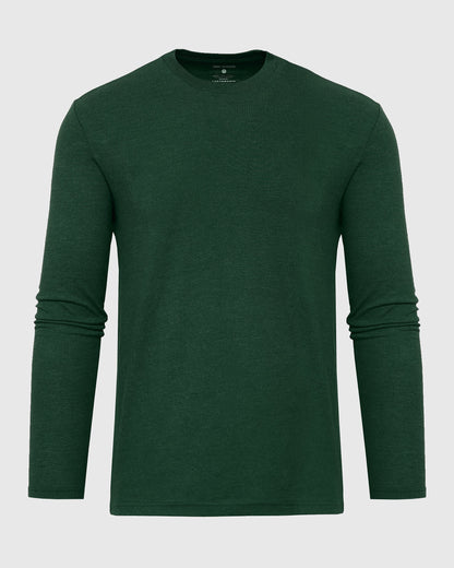 Ever Green Heather Long Sleeve T Shirt
