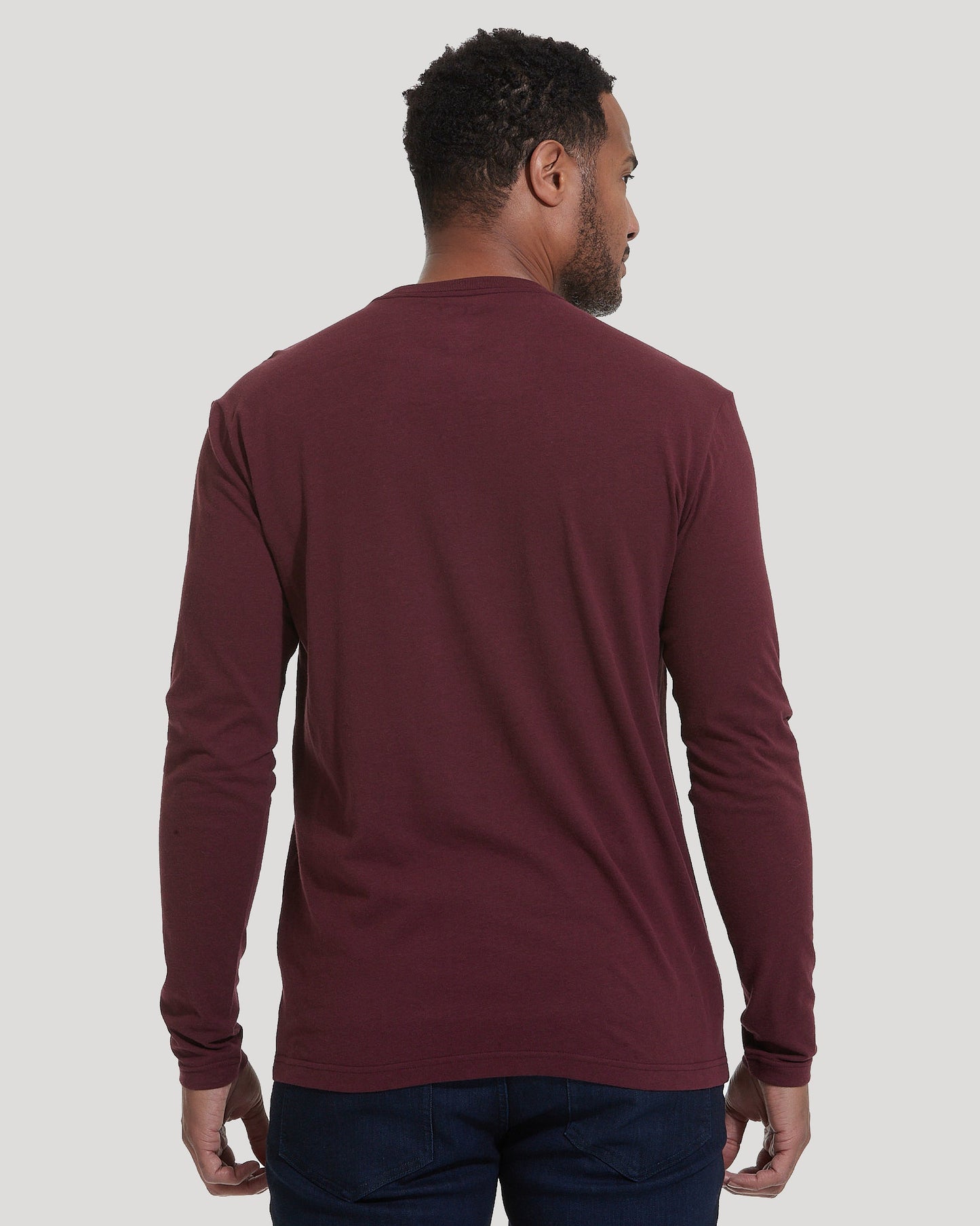 Mahogany Long Sleeve T Shirt