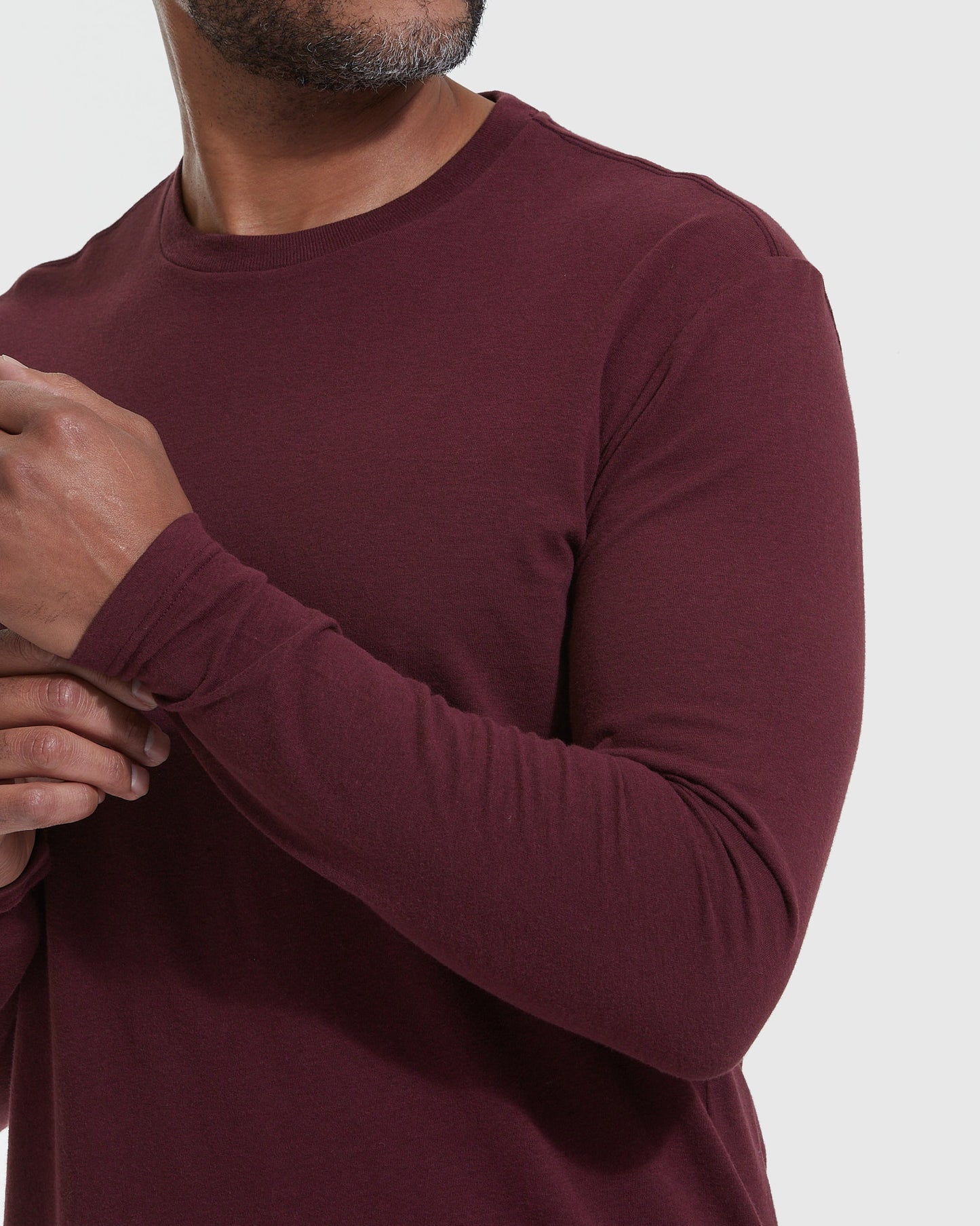 Mahogany Long Sleeve T Shirt