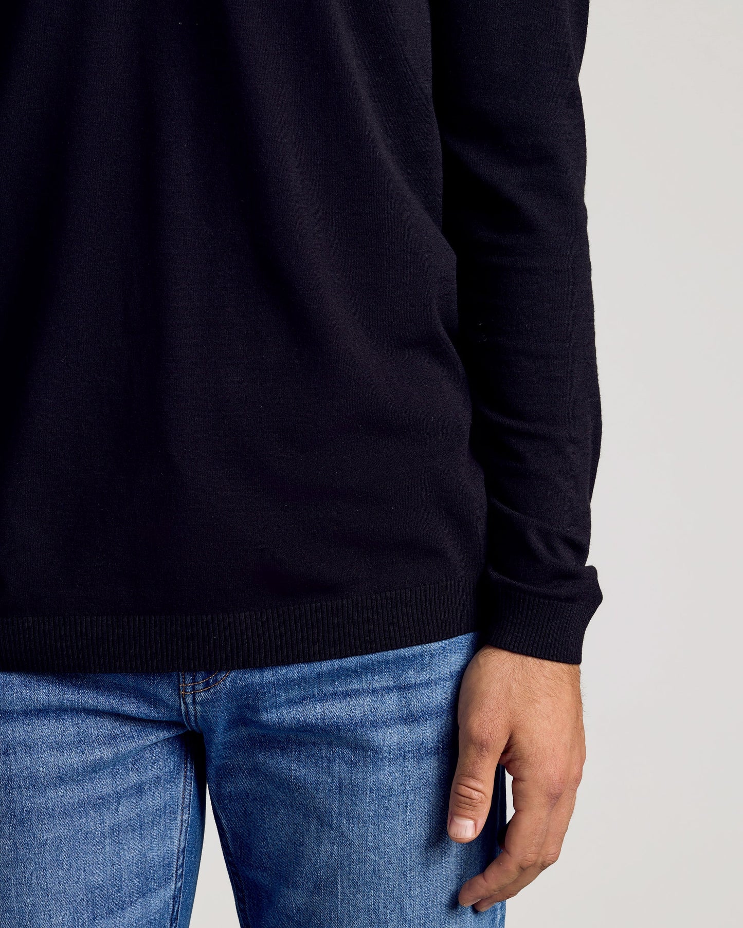 Black Crew Neck Sweater 3-Pack