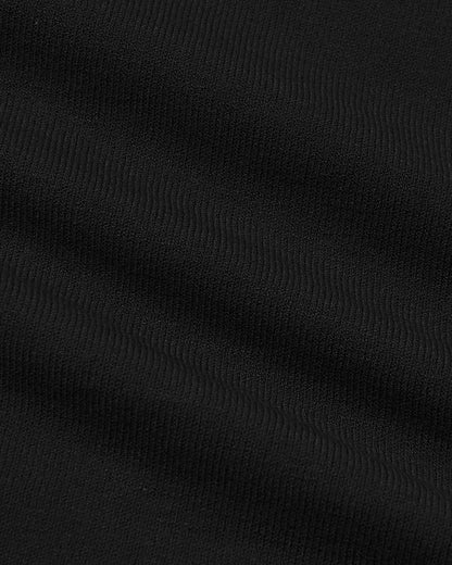 Black Dressy Crew Neck Sweater