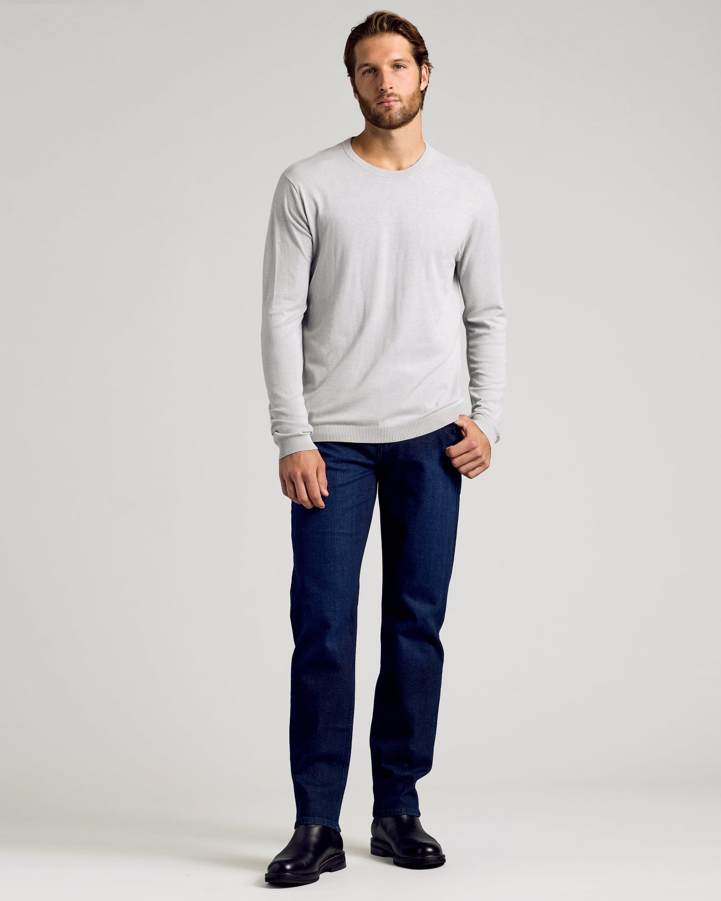 Dressy Crew Neck Sweater 3-Pack