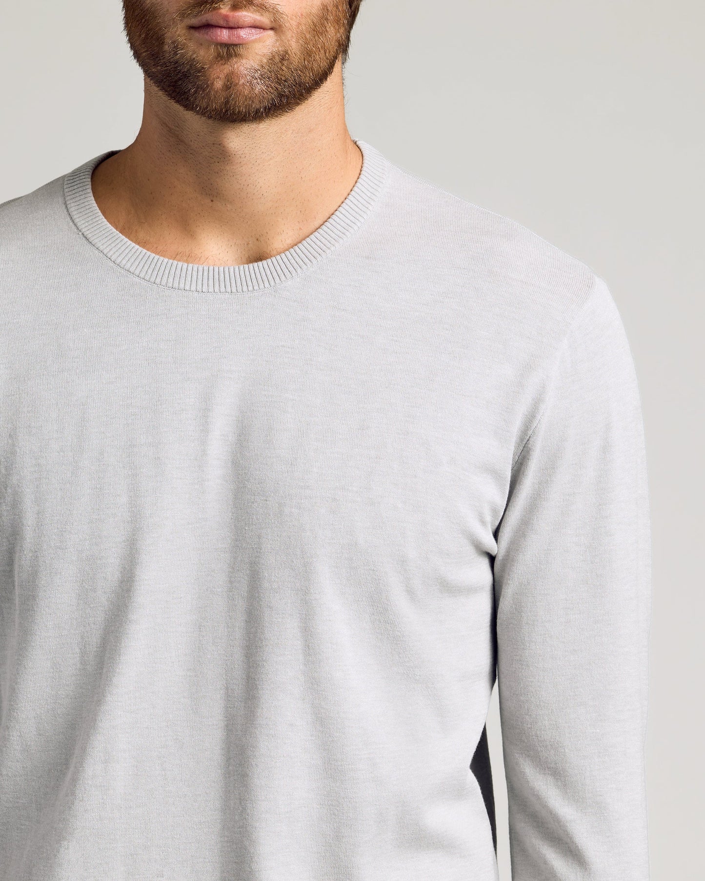 Heather Gray & Fiord Dressy Crew Neck Sweater 2-Pack