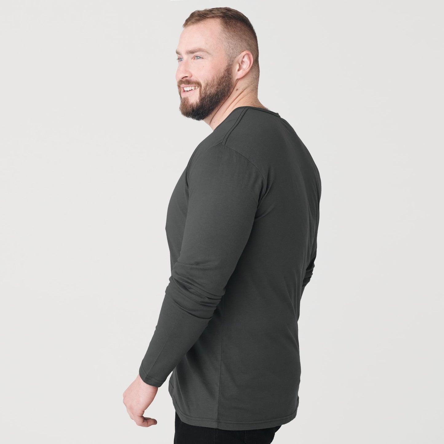 Carbon Classic Long Sleeve Henley
