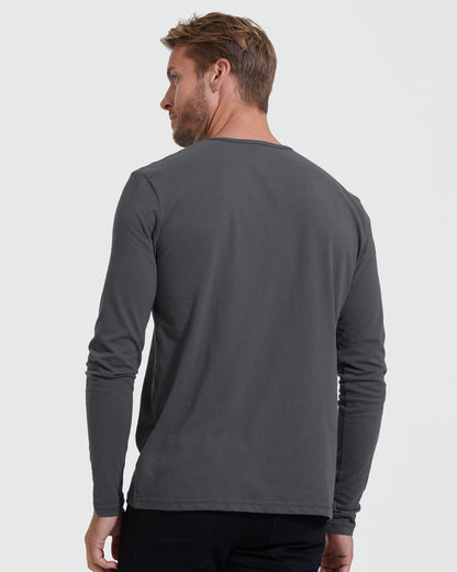 All Carbon Classic Henley 3-Pack