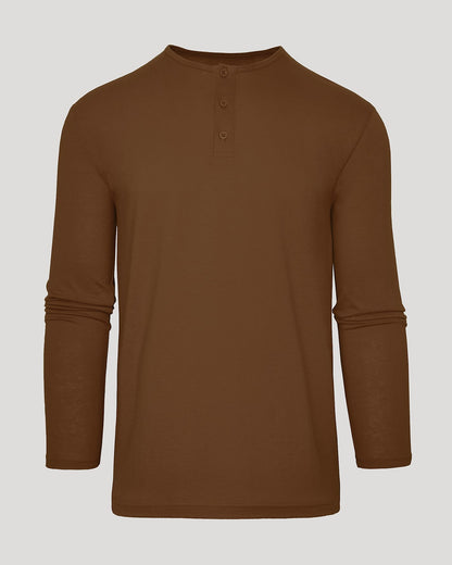 Sepiawood Classic Long Sleeve Henley