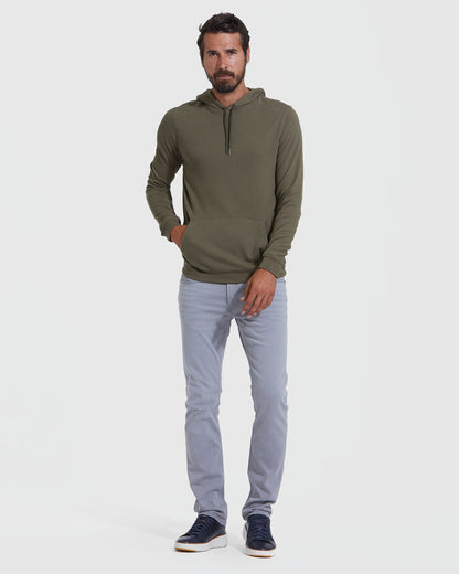 Military Green Waffle Hoodie