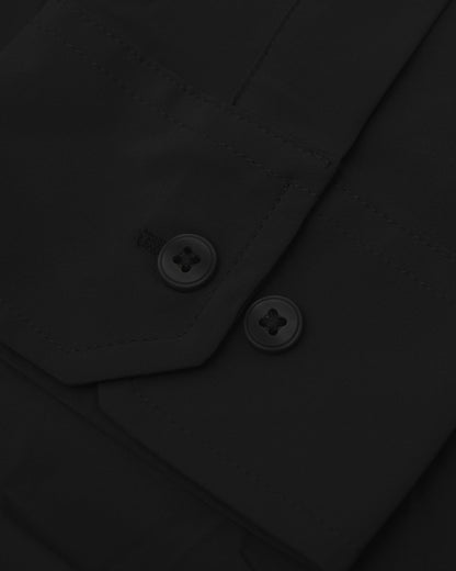 Black Lightweight Dress Shirt