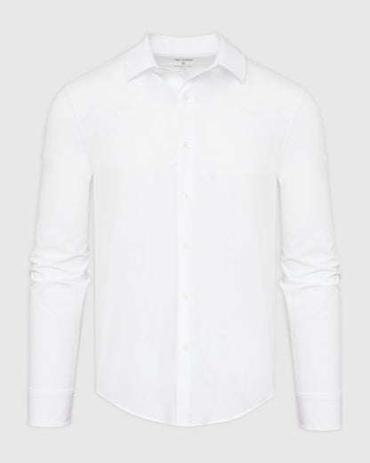 White Lightweight Dress Shirt