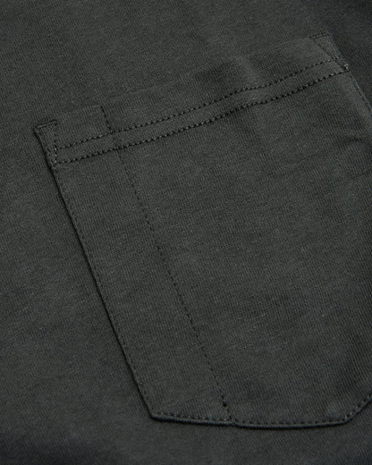 Carbon Tall Heavyweight Long Sleeve Pocket Crew