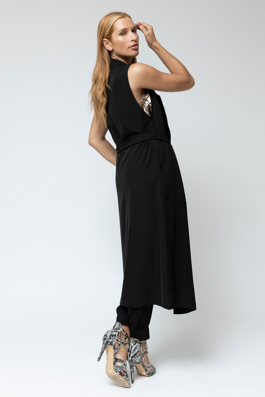 Black Euro Vest