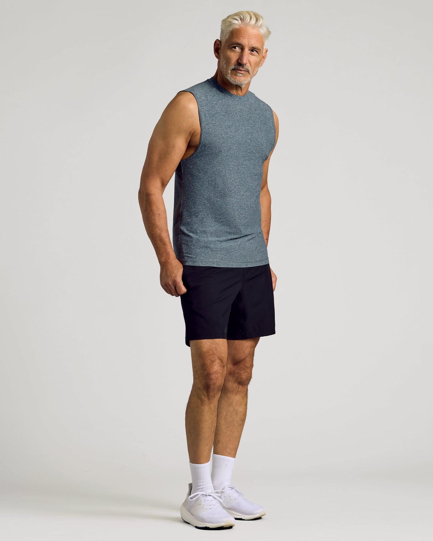 Sleeveless Active Muscle Tee 2-Pack