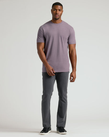 Classic Tall Straight Hem Crew Neck T-Shirt 3-Pack