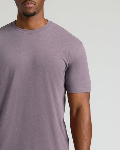 Classic Tall Straight Hem Crew Neck T-Shirt 3-Pack
