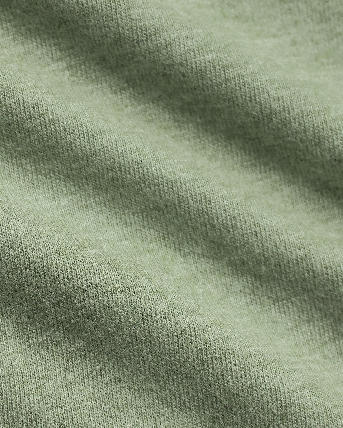 Dark Heather Bay Green Tall Straight Hem Crew Neck T Shirt