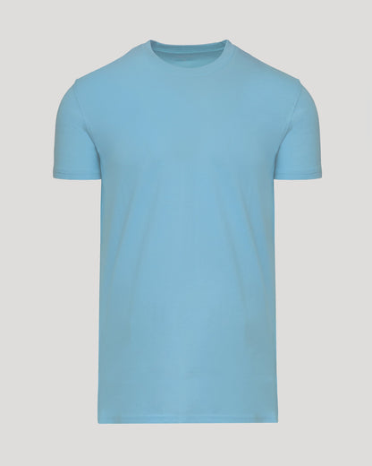 Heather Voyager Short Sleeve Tall Crew