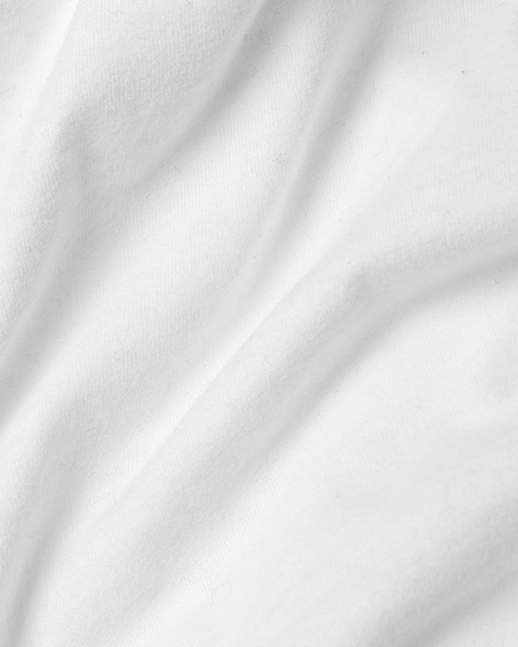 White Short Sleeve Tall Classic V-Neck 6-Pack