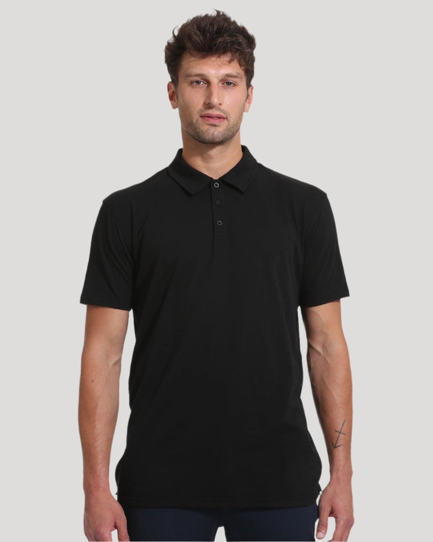 All Black Tall Classic Polo 10-Pack