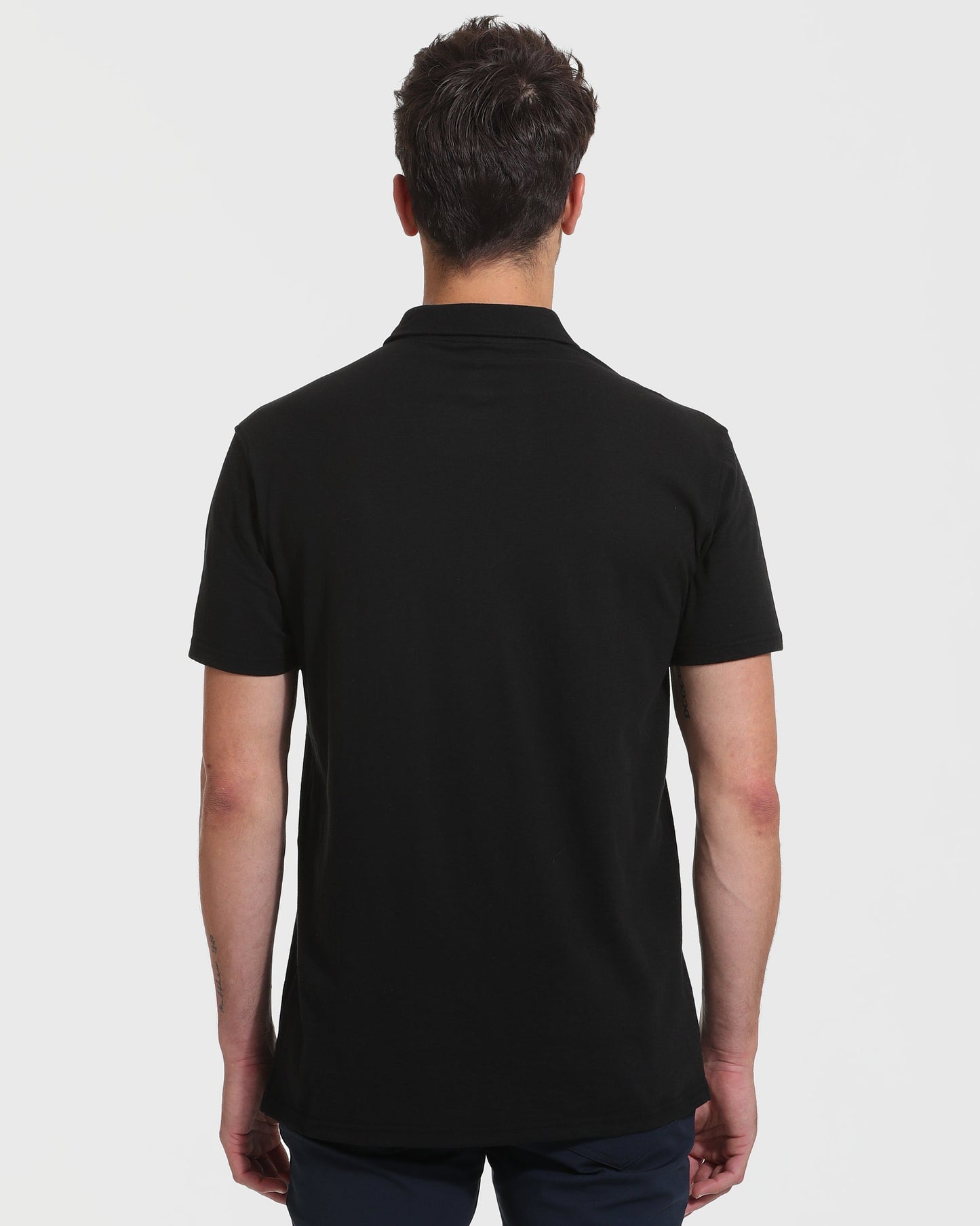 All Black Tall Classic Polo 10-Pack