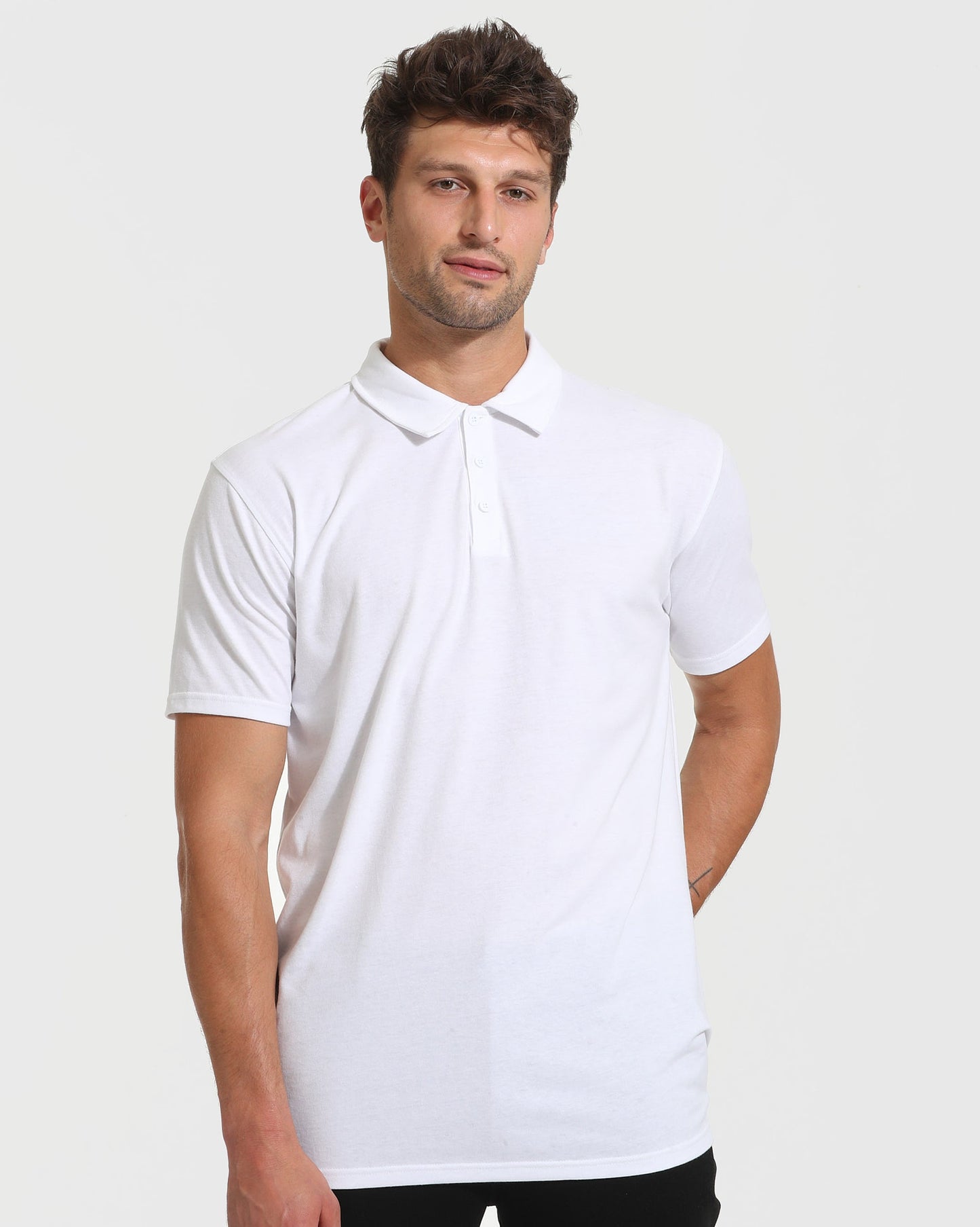 Black & White Tall Classic Polo 6-Pack