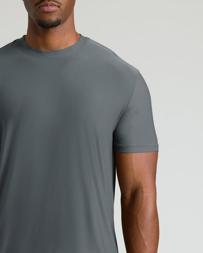Carbon Tall Active Crew Neck 2.0