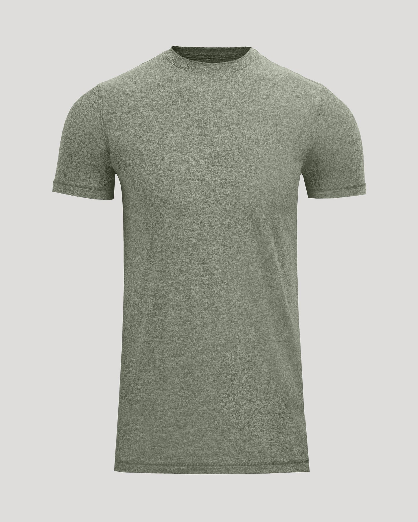 Heather Juniper Tall Active Crew Neck 2.0