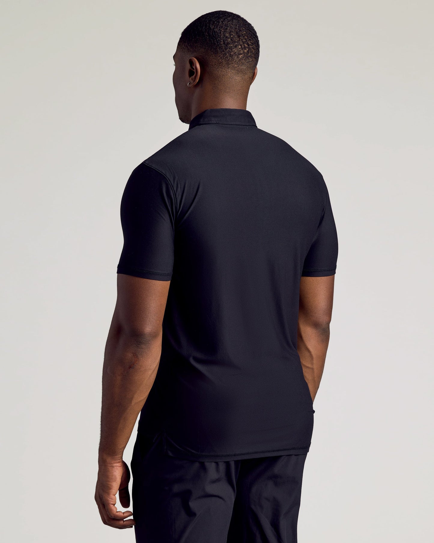 Black Tall Active Polo 3-Pack