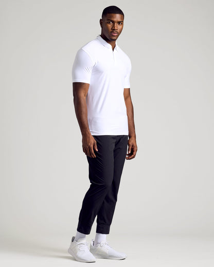 White Tall Active Polo 3-Pack