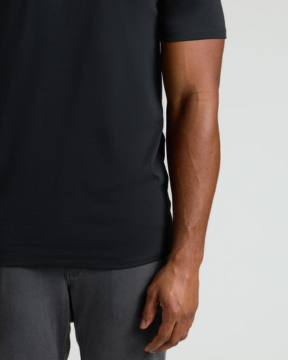 Tall Pima Cotton Blend Crew 4-Pack