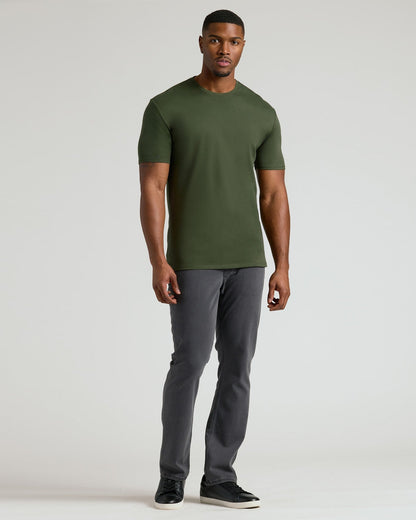 Tall Pima Cotton Blend Crew 4-Pack