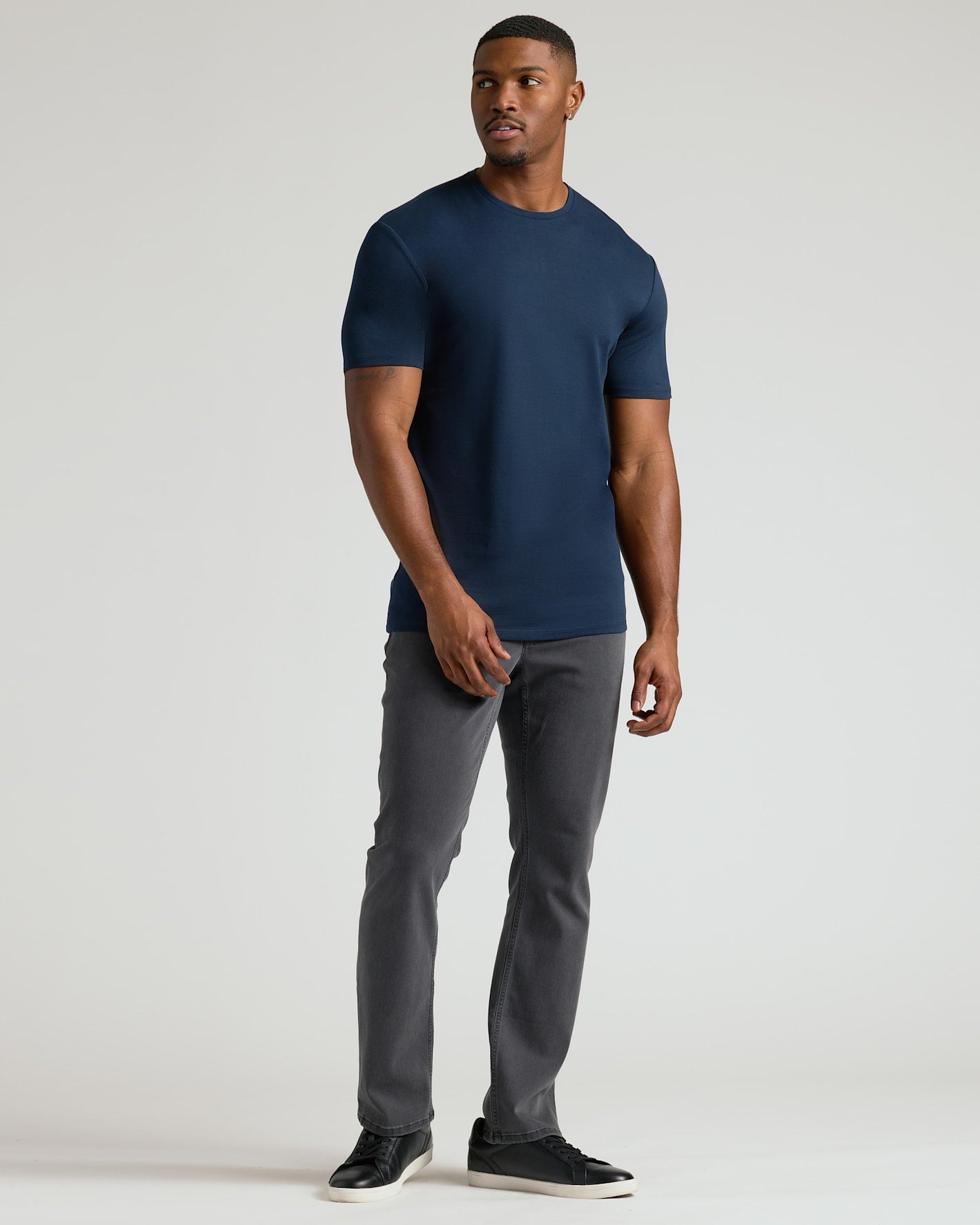 Tall Pima Cotton Blend Crew 2-Pack