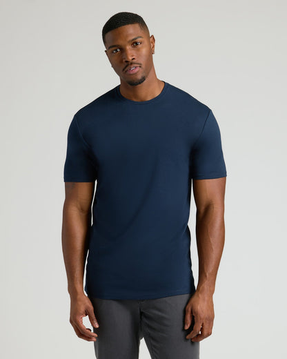 Tall Pima Cotton Blend Crew 7-Pack