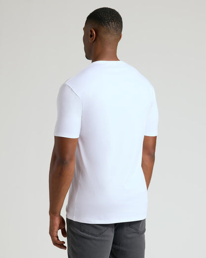 Tall Pima Cotton Blend Crew 2-Pack